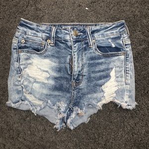 American eagle denim shorts